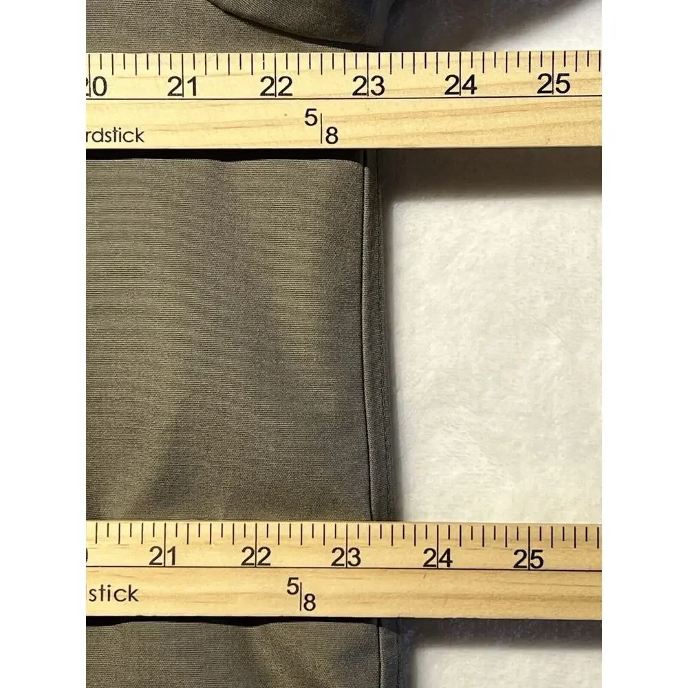 Vintage London Fog Mens 40L Khaki Tan Full Length Trench All Weather Rain Coat - Picture 11 of 15